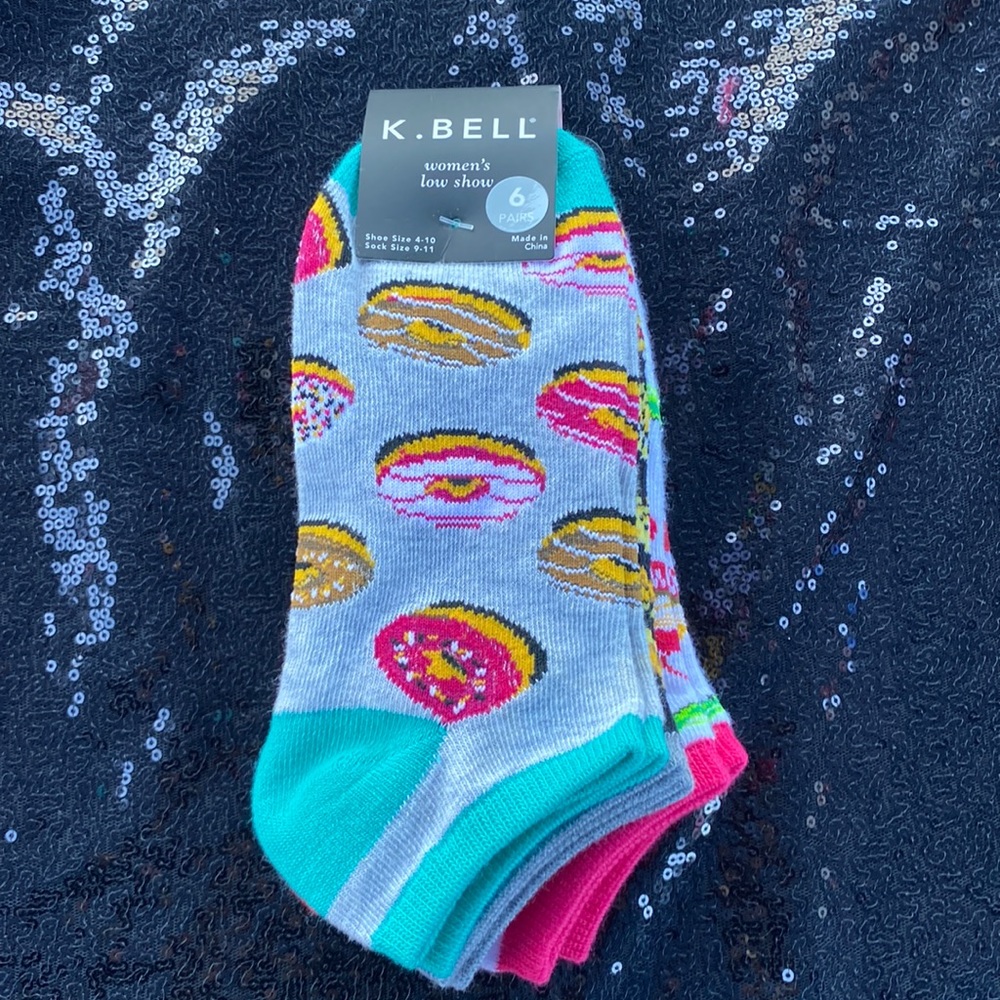 K.Bell women’s low socks